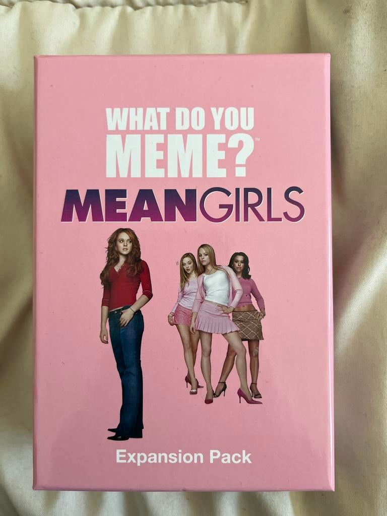 What Do You Meme? Mean Girls Expansion Pack, Drie of vier spelers, Ophalen of Verzenden, Zo goed als nieuw
