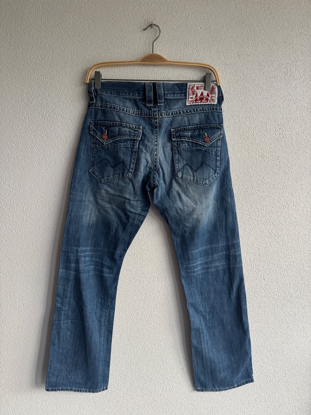 Foto 14 van Vintage Mustang skater baggy denim jeans