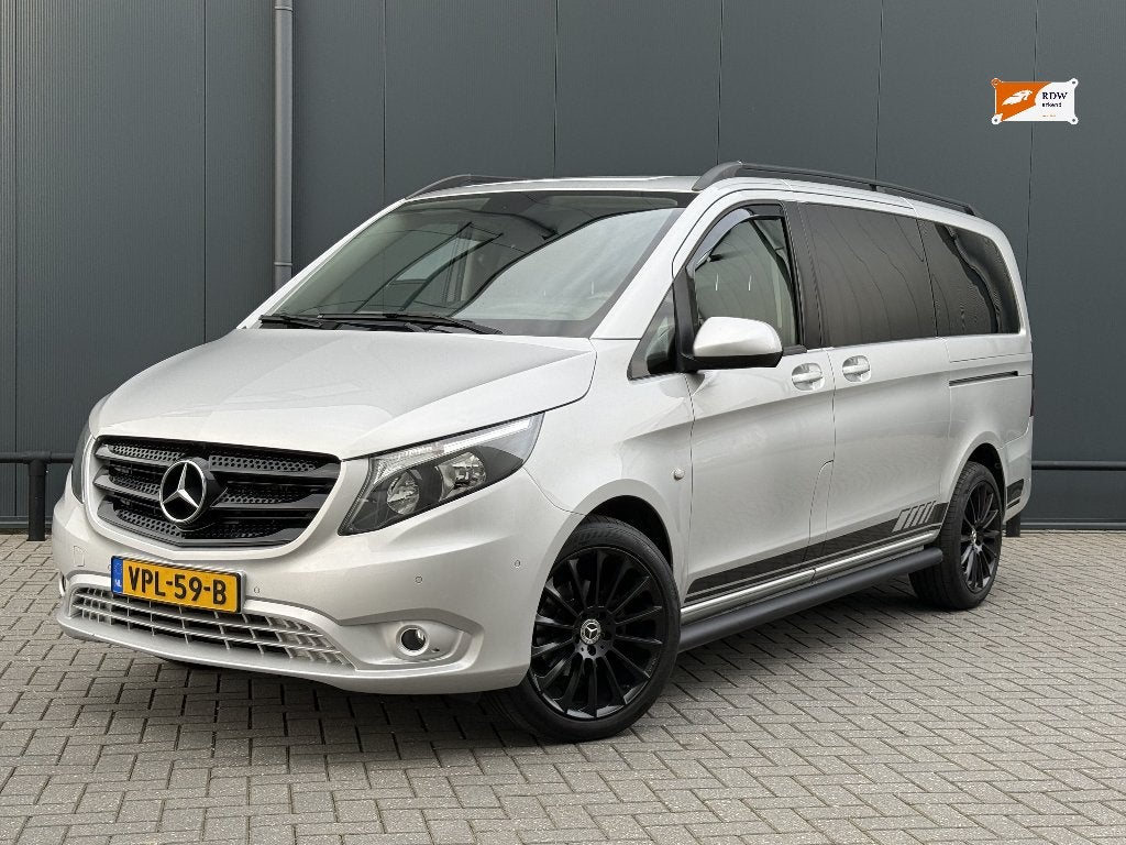 Mercedes-Benz Vito 114CDI Lang 136pk 2017 | 2x schuifdeur, Automaat, 4 cilinders, Parkeerassistent, Bedrijf