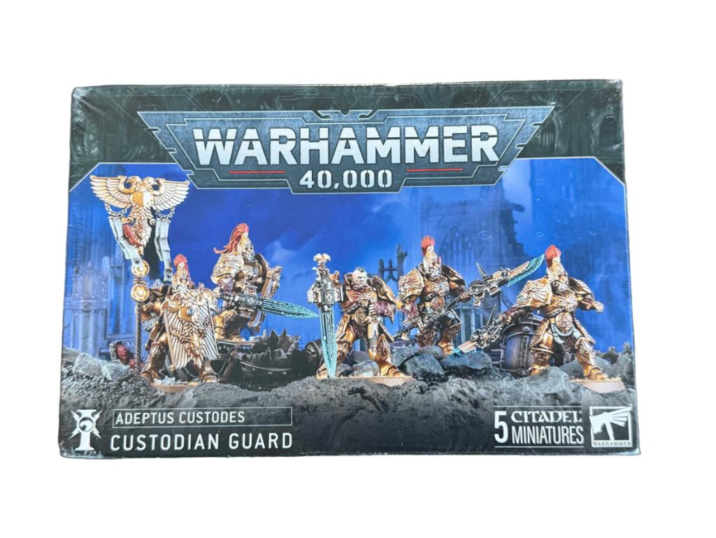 Warhammer 40K Adeptus Custodes Custodian Guard, Hobby en Vrije tijd, Wargaming, ., Nieuw, Warhammer, Ophalen of Verzenden