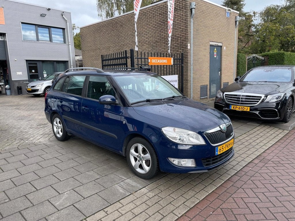 Skoda Fabia Combi 1.2 TDI Greenline 3e Eigenaar! Airco NAP A, Auto's, Skoda, Voorwielaandrijving, Euro 5, 450 kg, 1199 cc