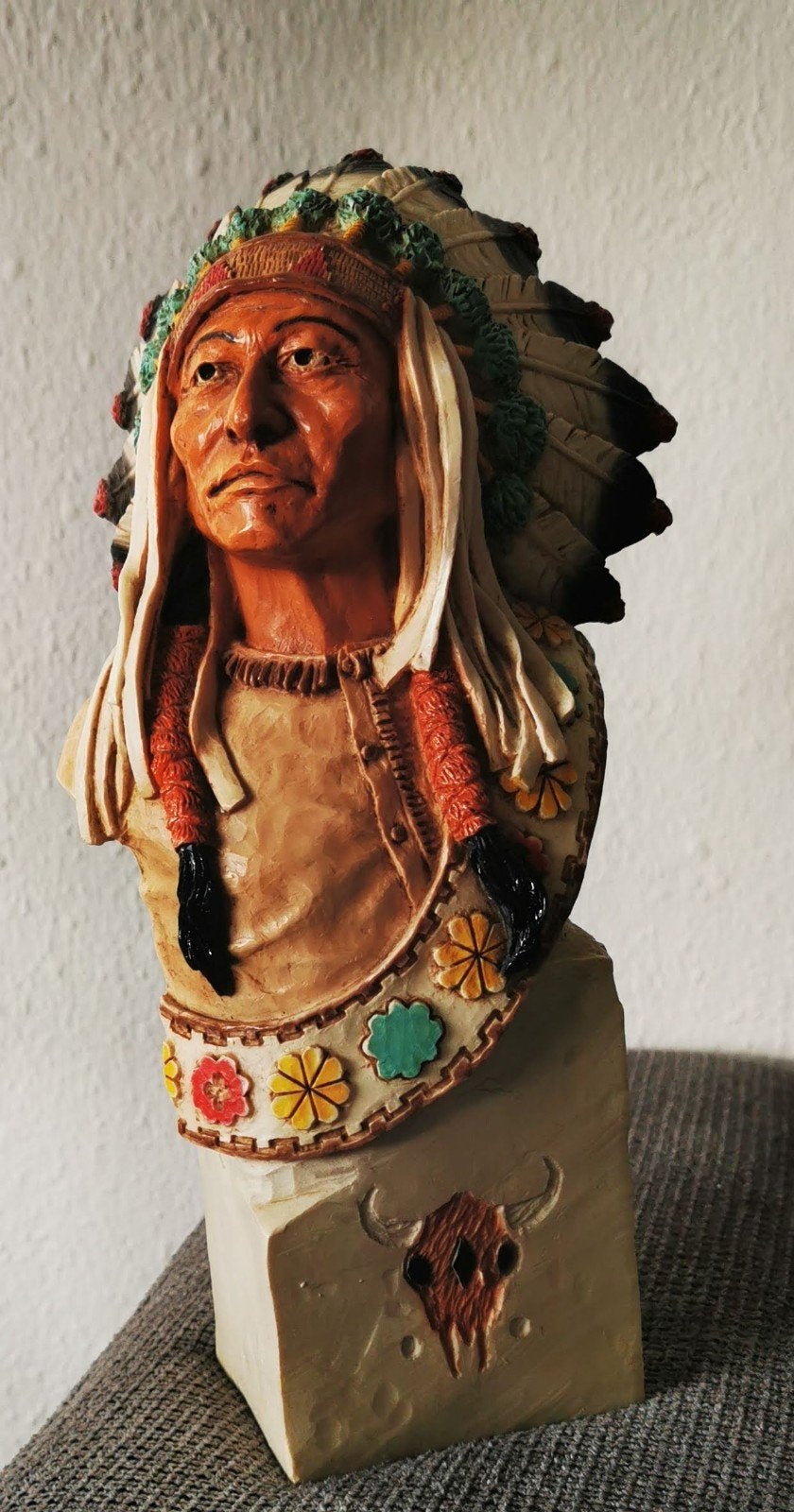 Castagna indianen opperhoofd, Ophalen of Verzenden, Zo goed als nieuw, Mens