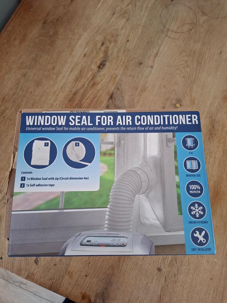 Raam seal, Witgoed en Apparatuur, Airco's, Ophalen