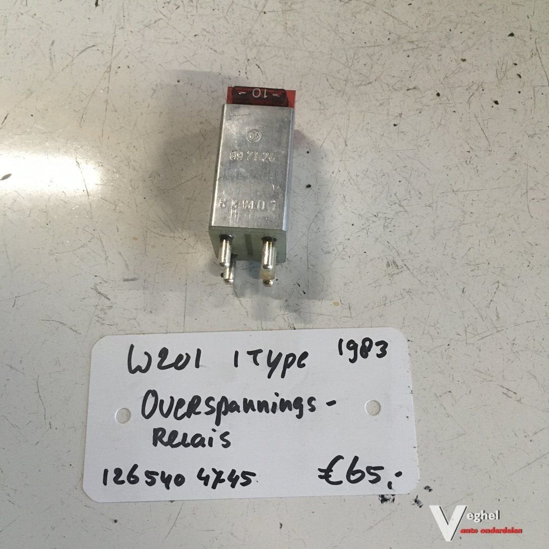 Mercedes W201 1983 Overspanningsrelais 126 540 4745, Gebruikt, -, -, Ophalen of Verzenden
