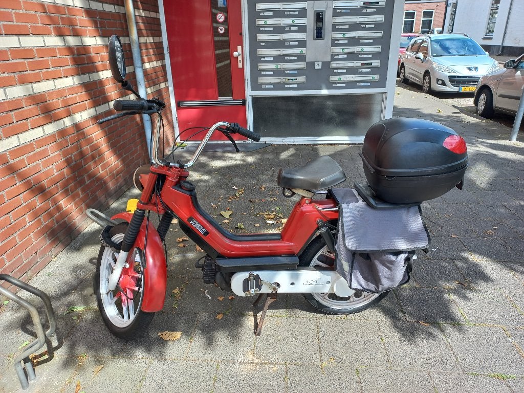 Bromfiets Vespa piaggio 45 KM SI, Fietsen en Brommers, Brommers | Vespa, Gebruikt, Ciao, Ophalen of Verzenden, 50 cc