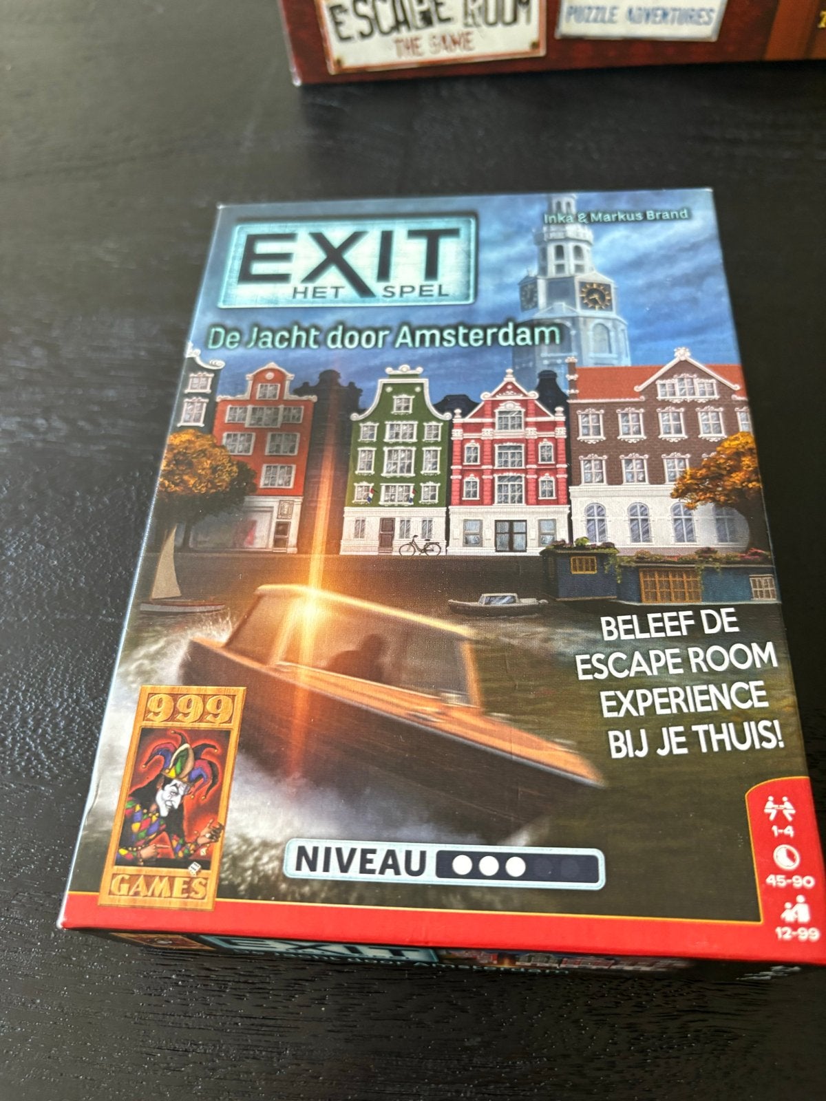 EXIT Het Spel: De Jacht door Amsterdam, Een of twee spelers, Ophalen, Zo goed als nieuw