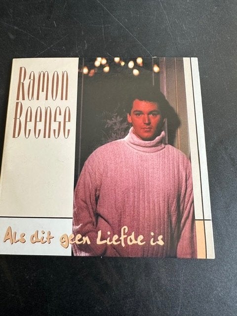 Ramon Beense : Als Dit Geen Liefde Is CD Single, Ophalen of Verzenden, Zo goed als nieuw, Nederlandstalig