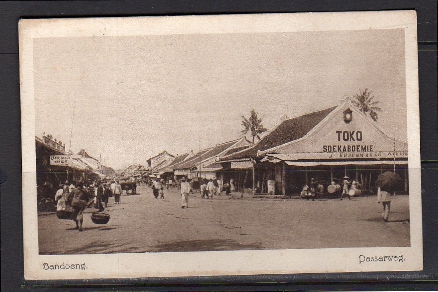 Netherlands Indies Bandoeng Passarweg   1920 (4-7), Ophalen, Voor 1920, Buiten Europa