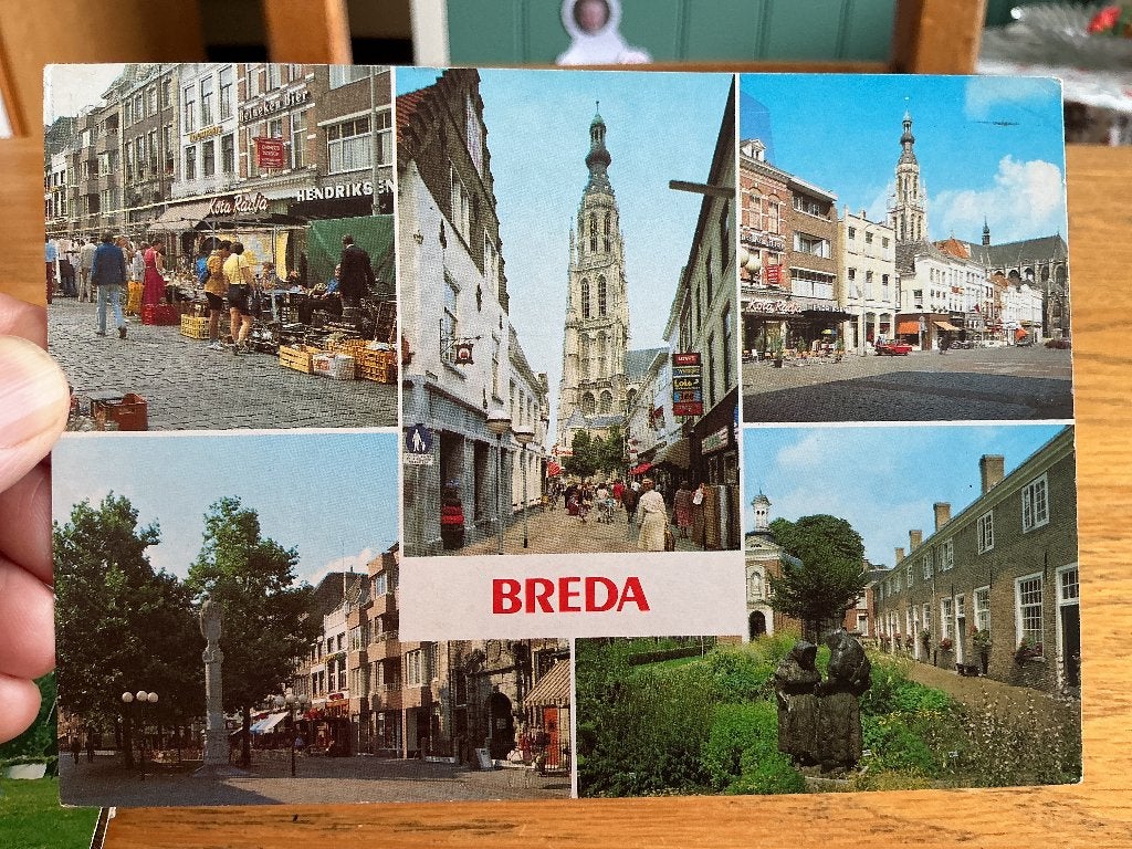 Breda, Verzenden, 1980 tot heden, Gelopen, Noord-Brabant