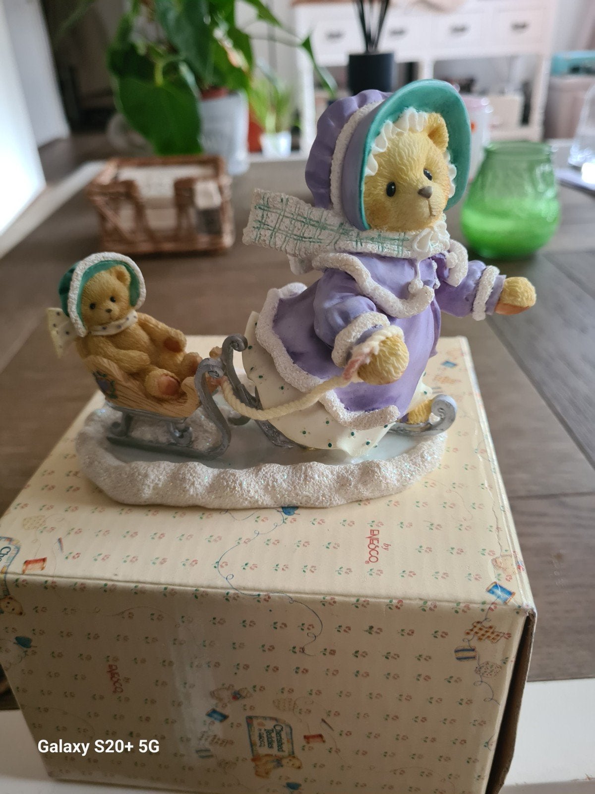 Cherished Teddies Gretchen Winter Brengt Vreugde Beeldje, Verzamelen, Ophalen of Verzenden