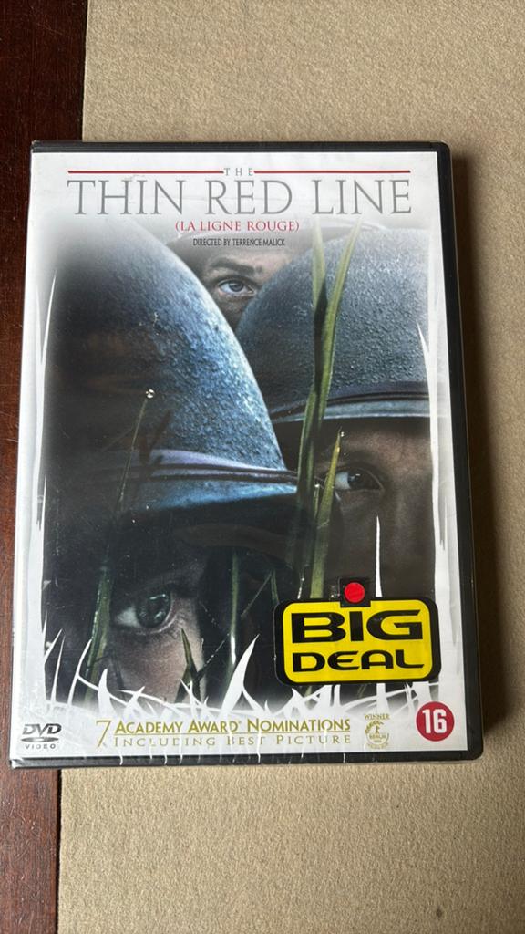 Thin red line dvd, Ophalen of Verzenden, Zo goed als nieuw, Detective en Krimi