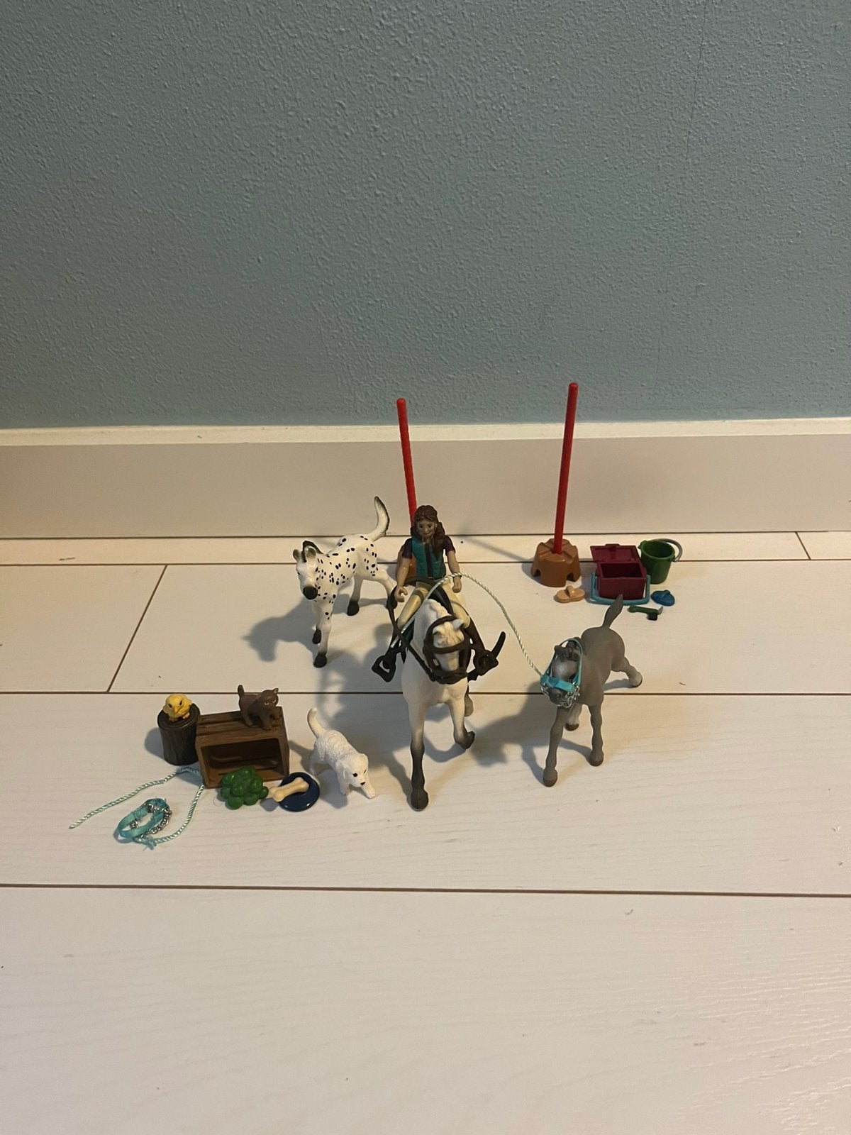 Schleich set 87270 (kerstmis advent kalender), Ophalen of Verzenden, Zo goed als nieuw