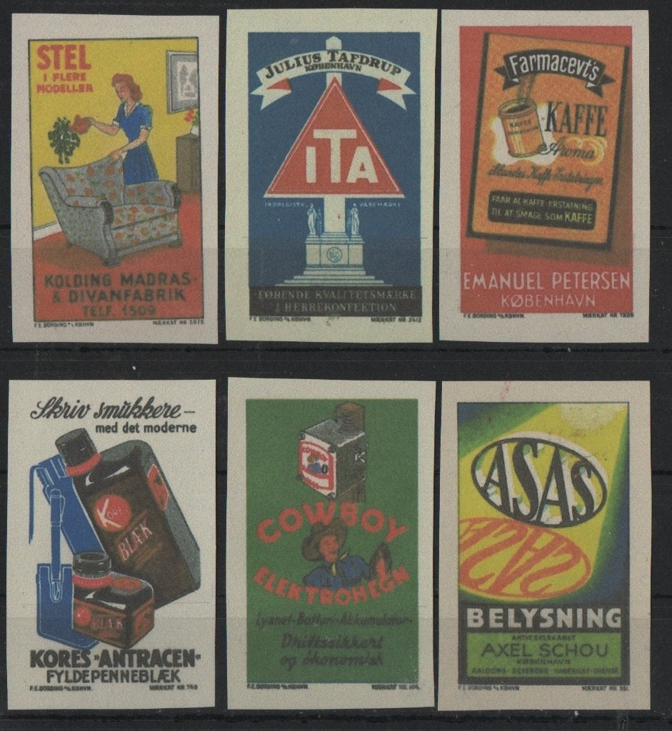 V51) sluitzegels Denemarken  geen garantie., Verzenden, Overige landen, Postfris