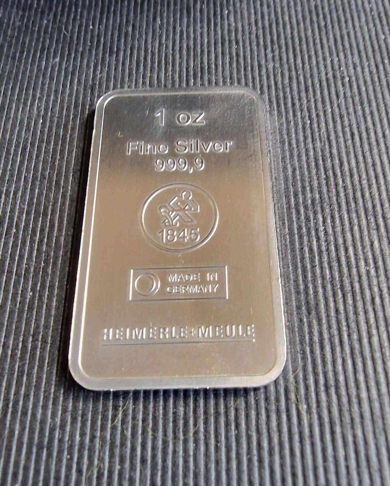 1oz Zilverbaartje HEIMERLE+MEULE., Postzegels en Munten, Ophalen of Verzenden, Zilver