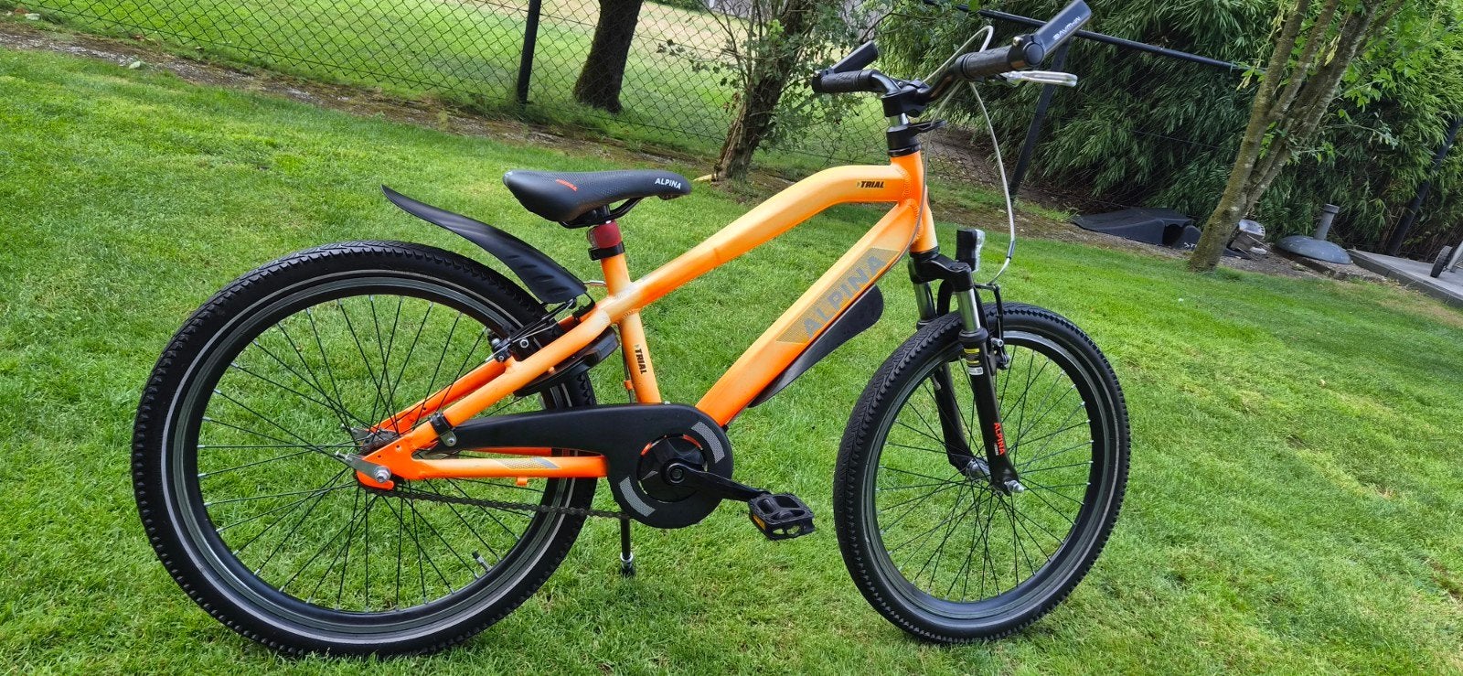 Hele mooie Alpina Trial 22inch jongensfiets, 22 inch, Ophalen, Terugtraprem, 22 inch, ALPINA