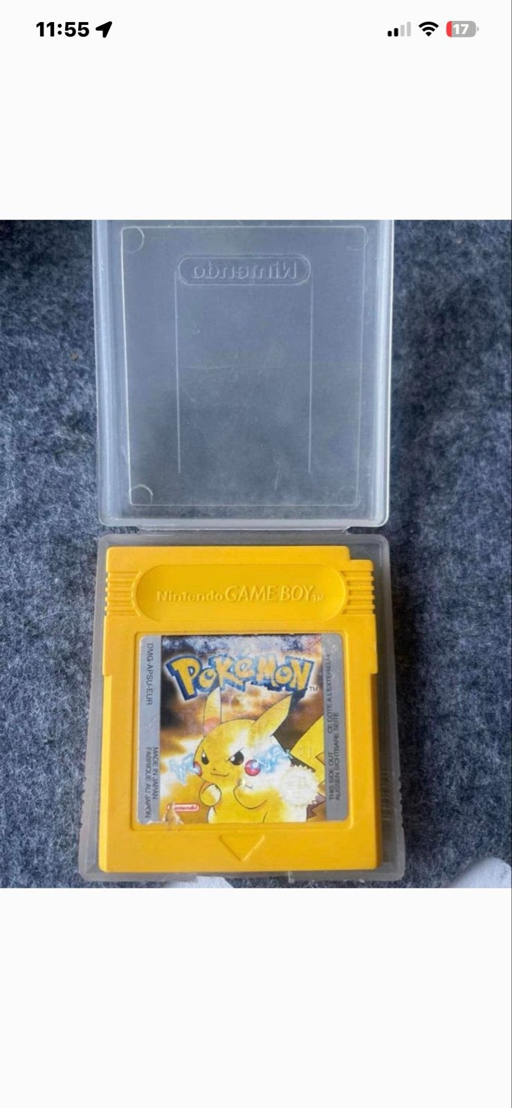 Pokémon Yellow Game Boy Color (Gameboy), Spelcomputers en Games, Gebruikt, 1 speler, Ophalen of Verzenden, Role Playing Game (Rpg)