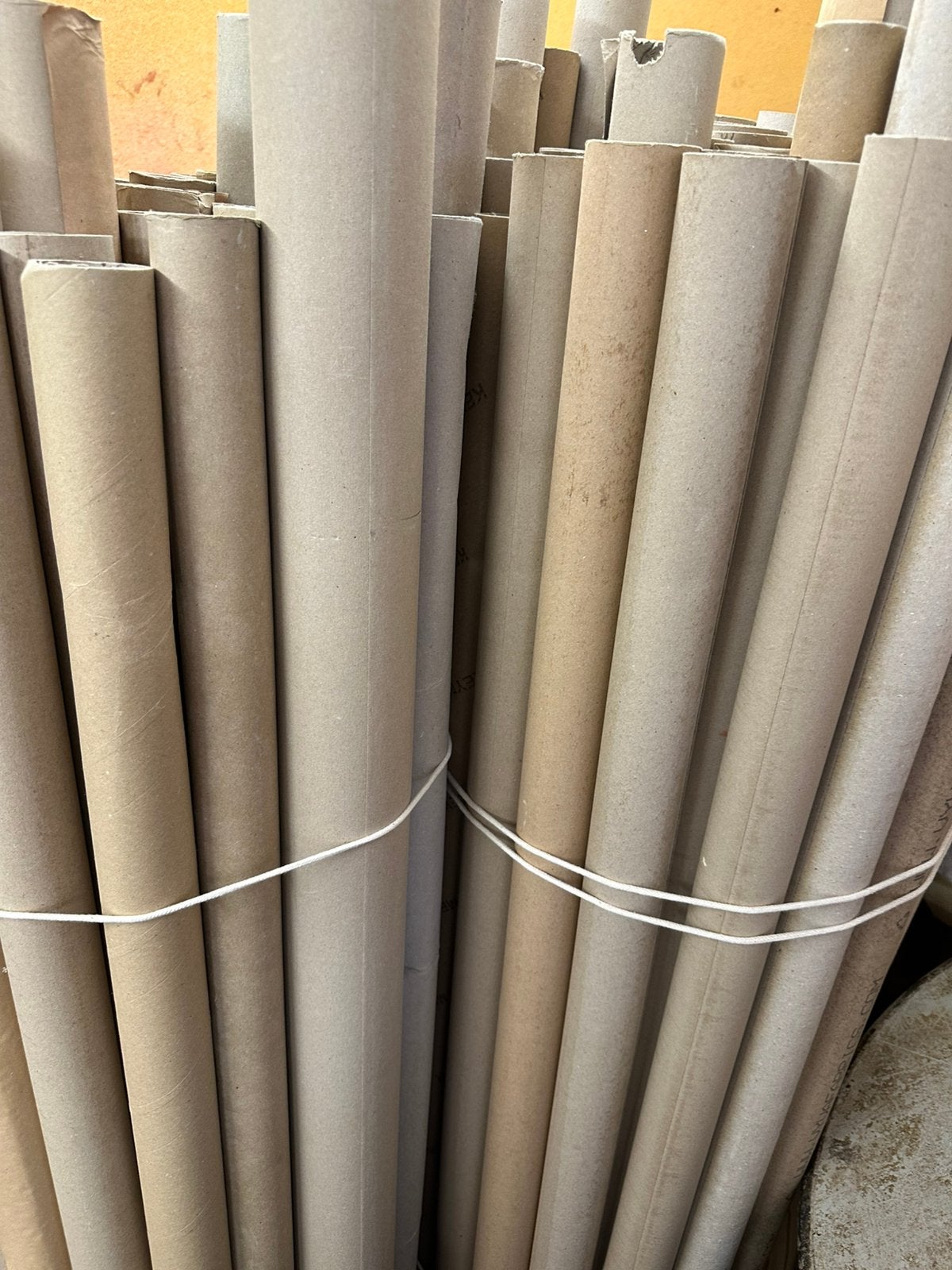 Gratis stofkokers karton, Hobby en Vrije tijd, Ophalen, Zo goed als nieuw, 120 cm of meer