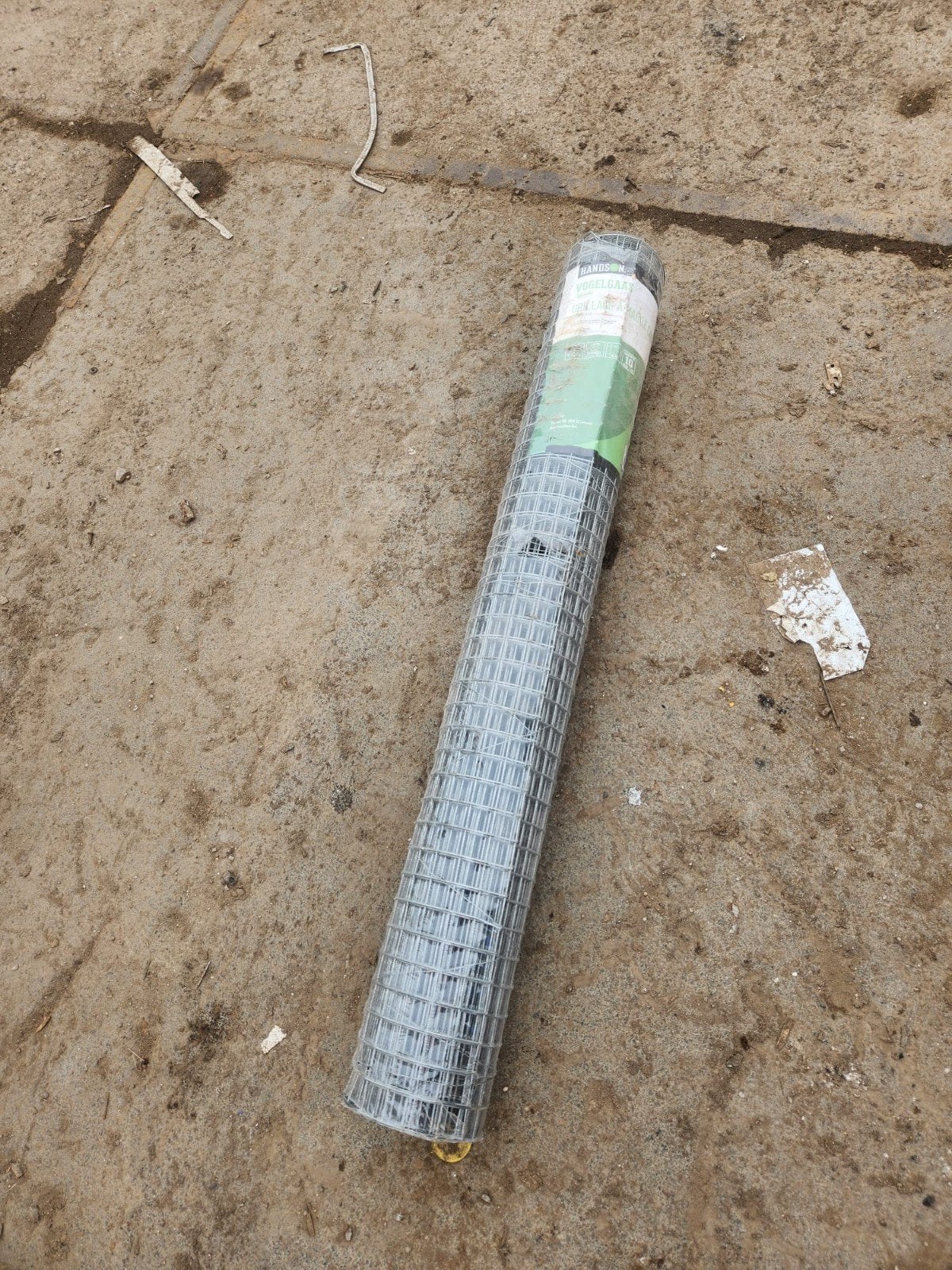 Nieuw Vogelgaas - 5 meter rol 25mm gat, Tuin en Terras, Gaas en Draad, Ophalen of Verzenden, Nieuw, 20 meter of meer