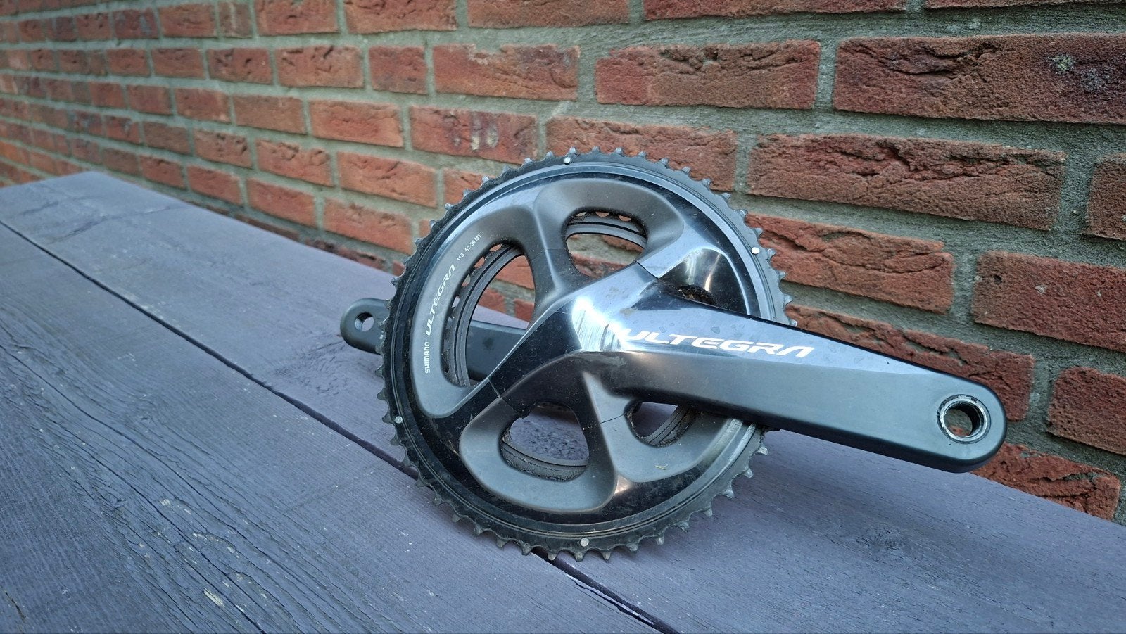 Shimano Ultegra R8000 crankstel 52/36 172,5mm, Fietsen en Brommers, Fietsonderdelen, Gebruikt, Shimano Ultegra, Racefiets, Ophalen