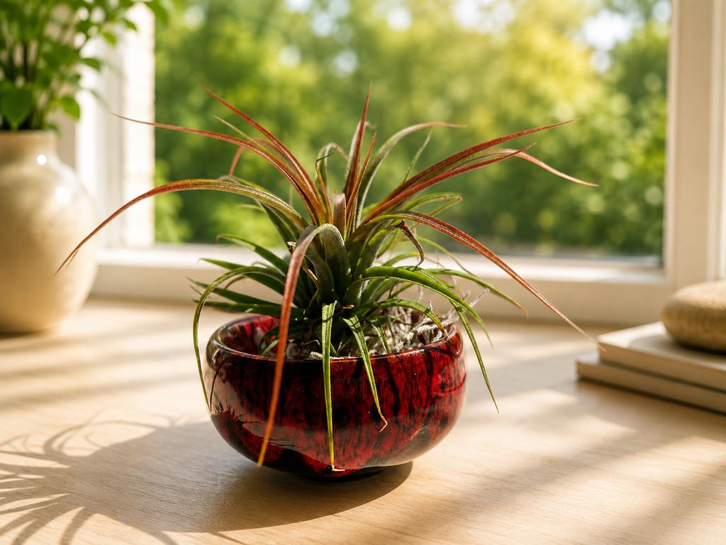 Tillandsia Ionantha Rainforest Red, Ophalen of Verzenden, Halfschaduw, Minder dan 100 cm