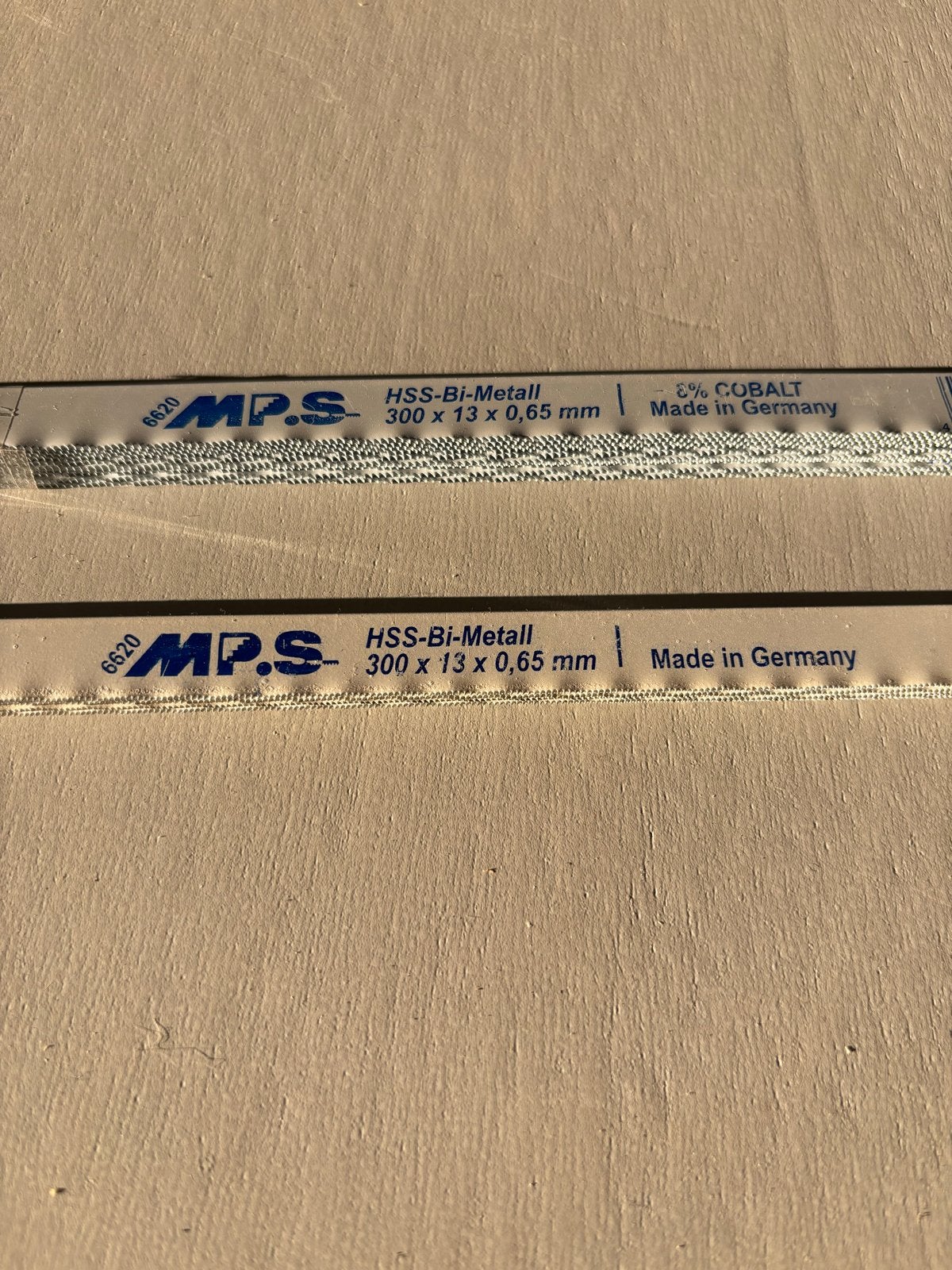 MPS HSS-Bi-Metall Zaagbladen 24Z en 32Z (17 stuks), Ophalen, Zo goed als nieuw, Zaag, Overige merken