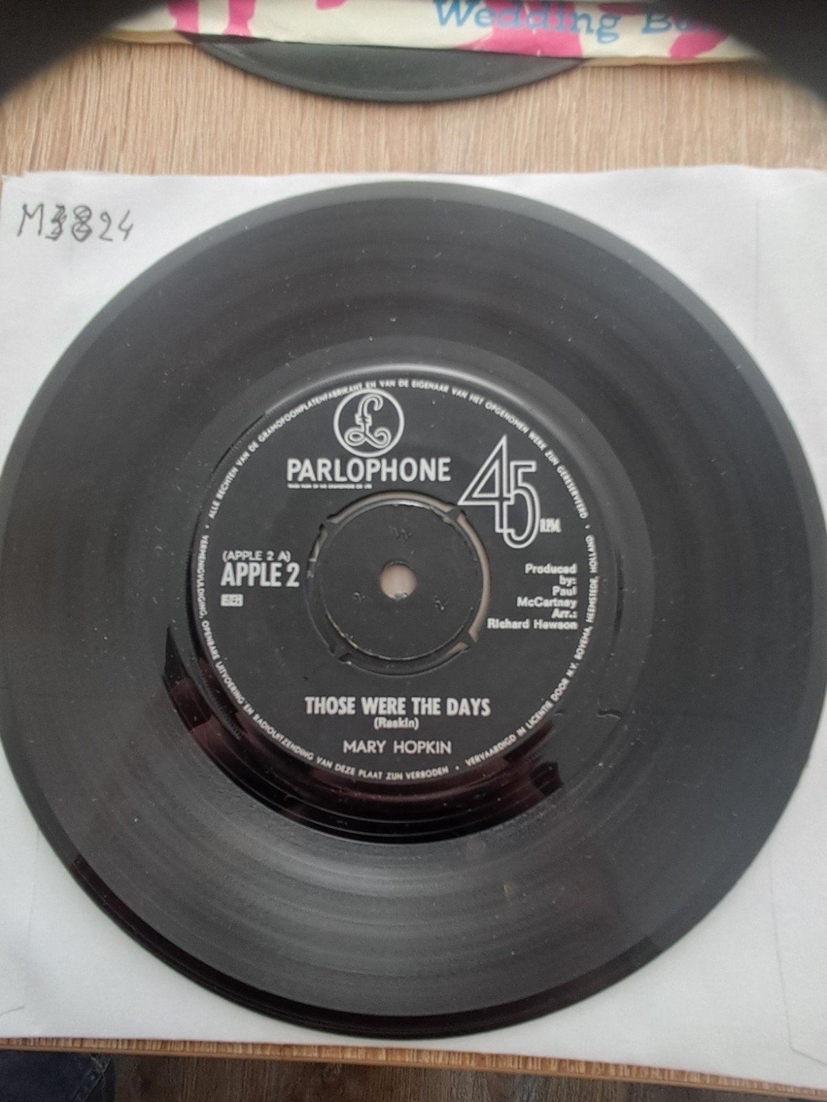 Mary Hopkin - Those Were The Days (Vinyl Single), Cd's en Dvd's, Gebruikt, 7 inch, Ophalen of Verzenden, Pop