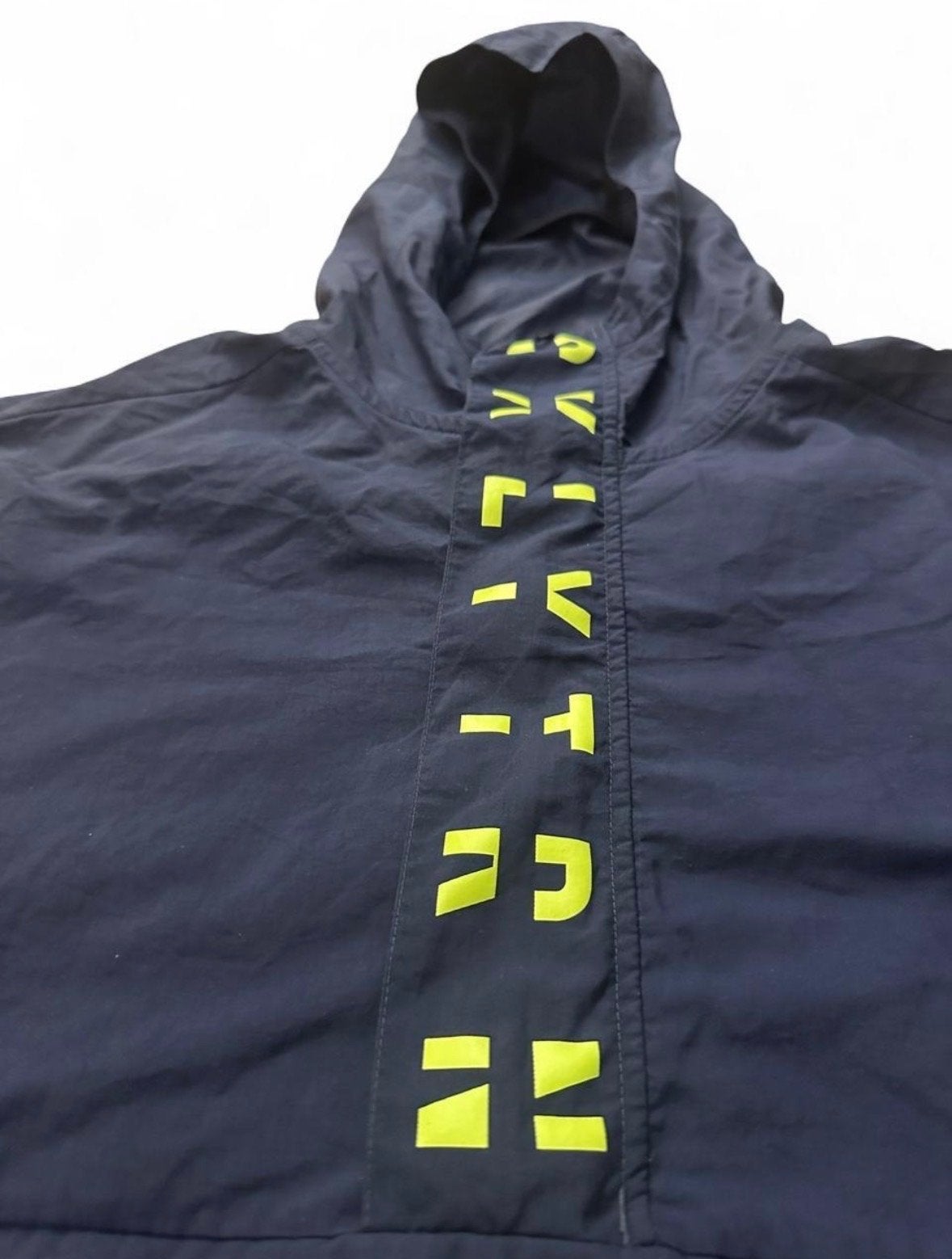 Oakley Performance Fit Windbreaker Anorak Jacket M, Ophalen of Verzenden, Gedragen, Maat 48/50 (M), Blauw