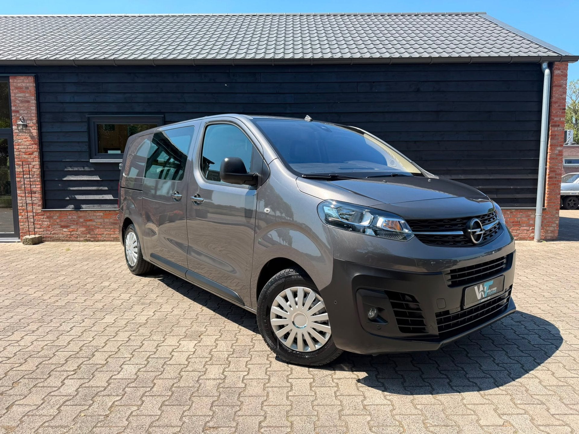 Opel Vivaro 2.0 CDTI L1H1 - Automaat - 3 pers - scherm - L2, Gebruikt, Zwart, 4 cilinders, Leder en Stof