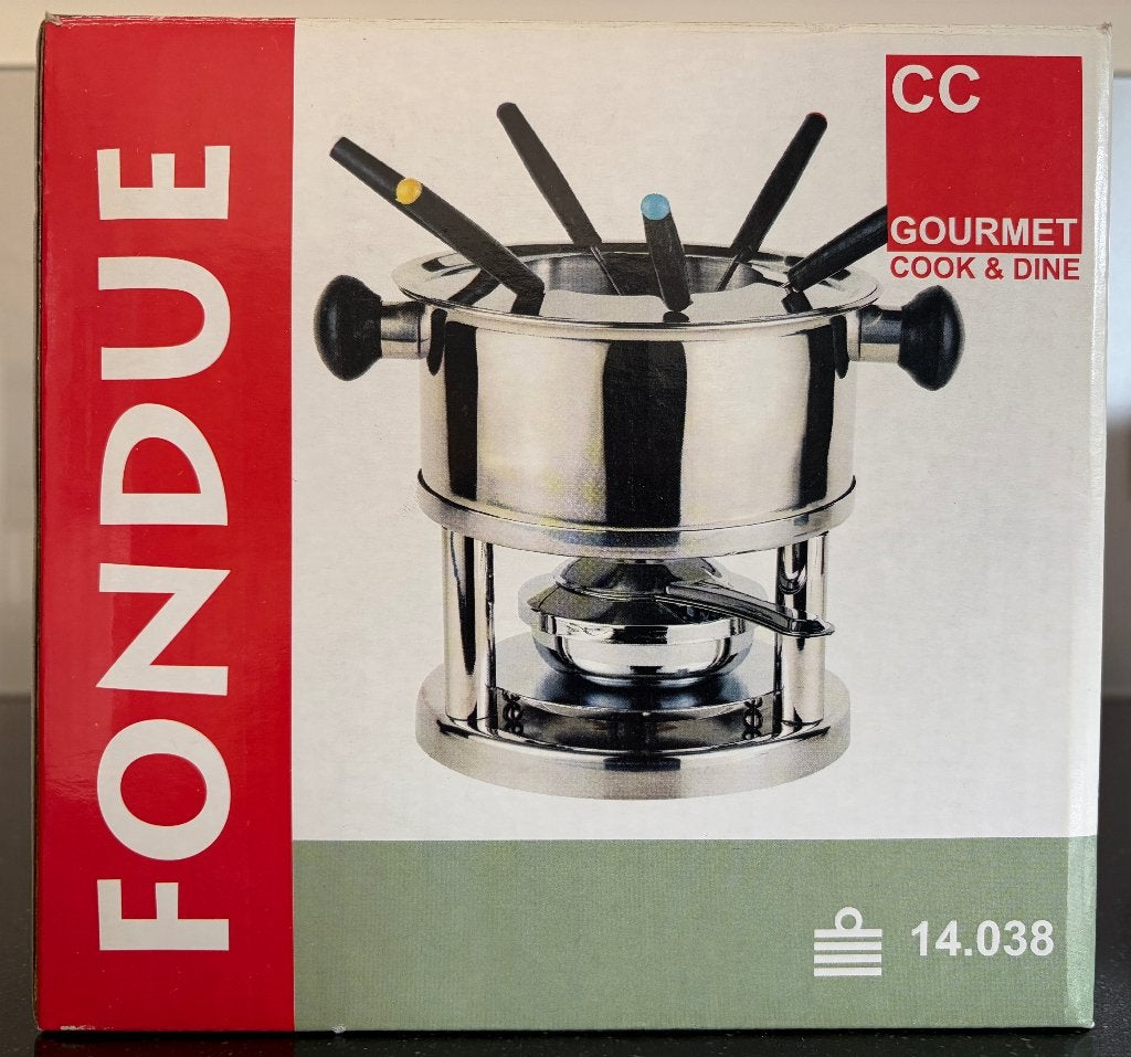 Fondueset, Ophalen, Nieuw, Brander, Fondueset