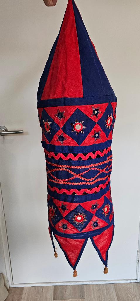 Pipli-lantaarn Rajasthani lantaarn Hanglamp kinderkamer, Ophalen, Zo goed als nieuw, Lamp