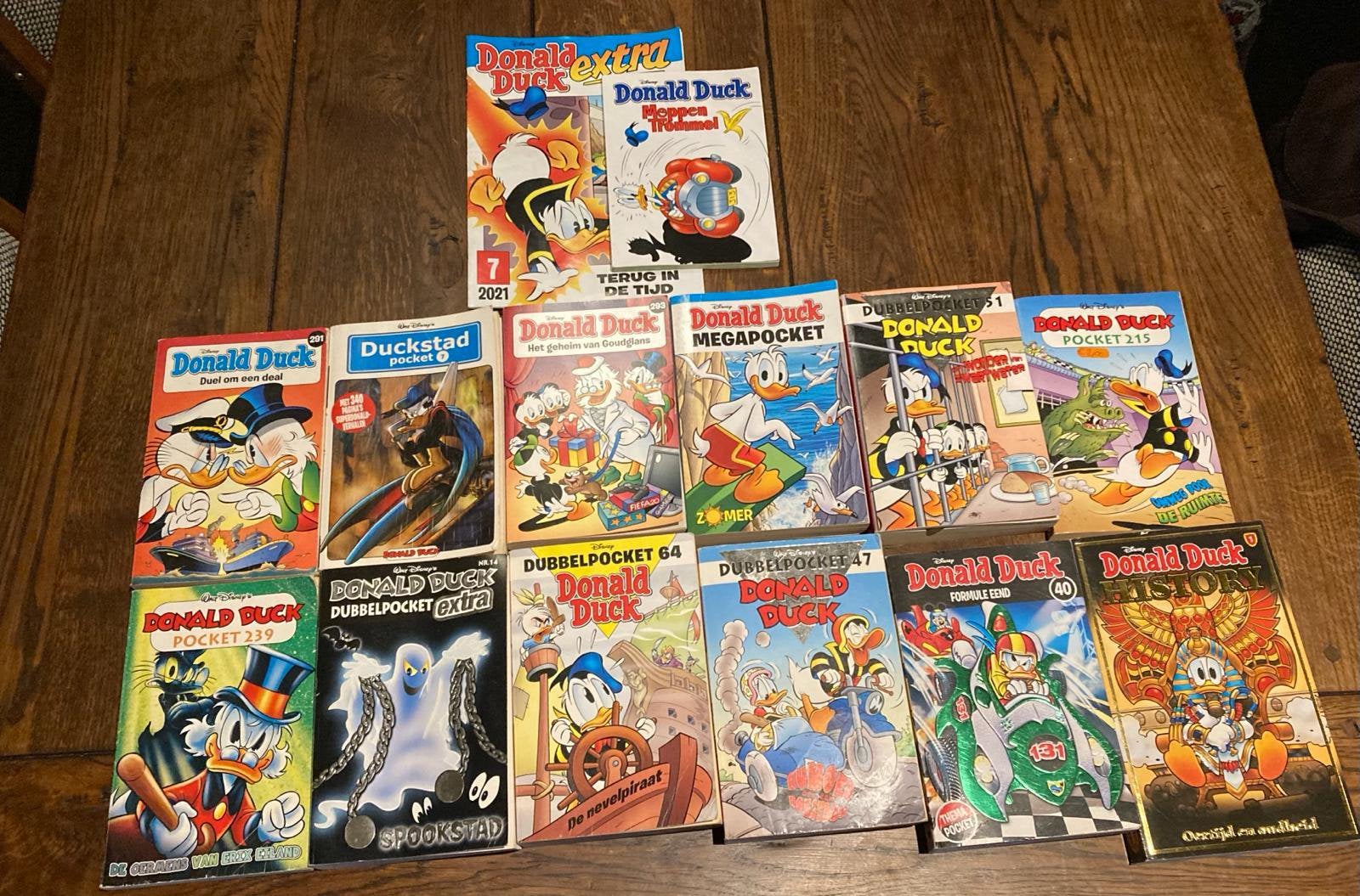 Donald duck pockets, Meerdere comics, Ophalen of Verzenden, Zo goed als nieuw, Europa