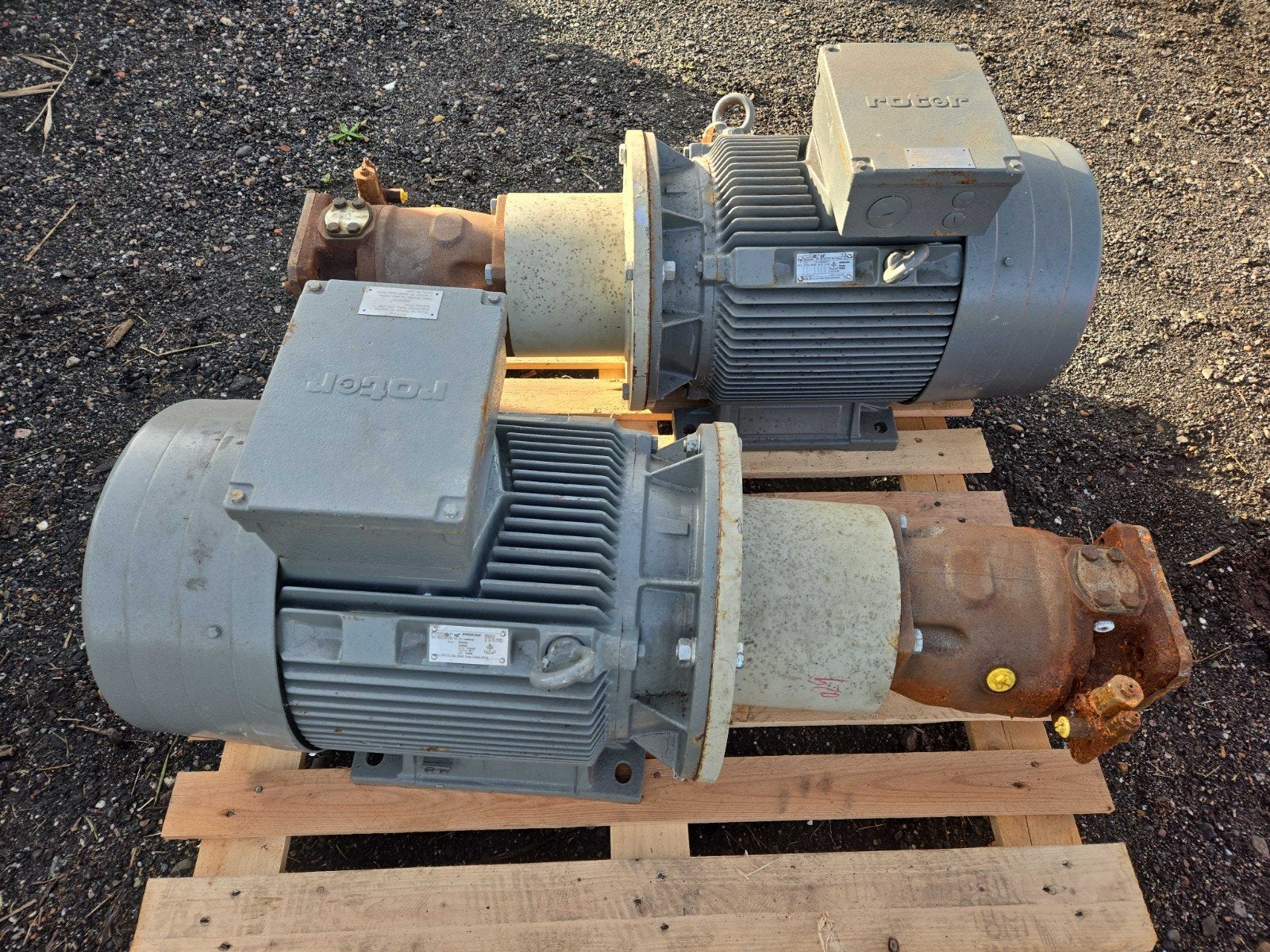 2x Rotor 50 kW marine elektromotor met hydraulische pomp, Ophalen of Verzenden