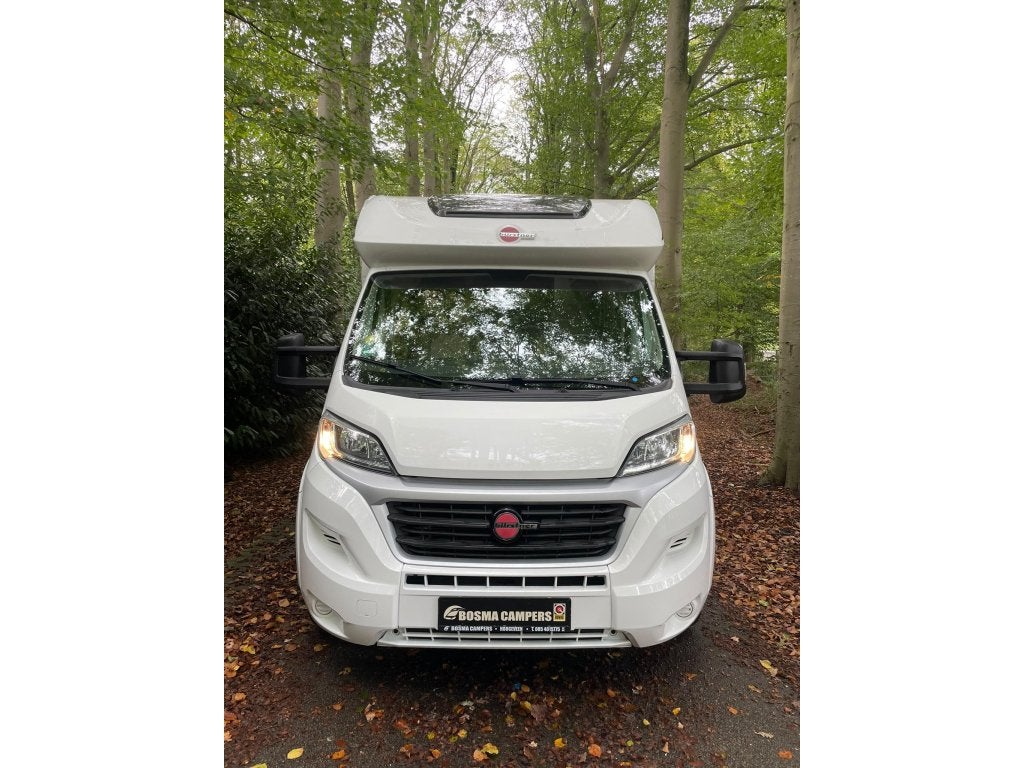 Bürstner Lyseo 734 TD Queensbed Hefbed 61000 km Airco 2019, Ringverwarming, Fiat, 7 tot 8 meter, Bedrijf