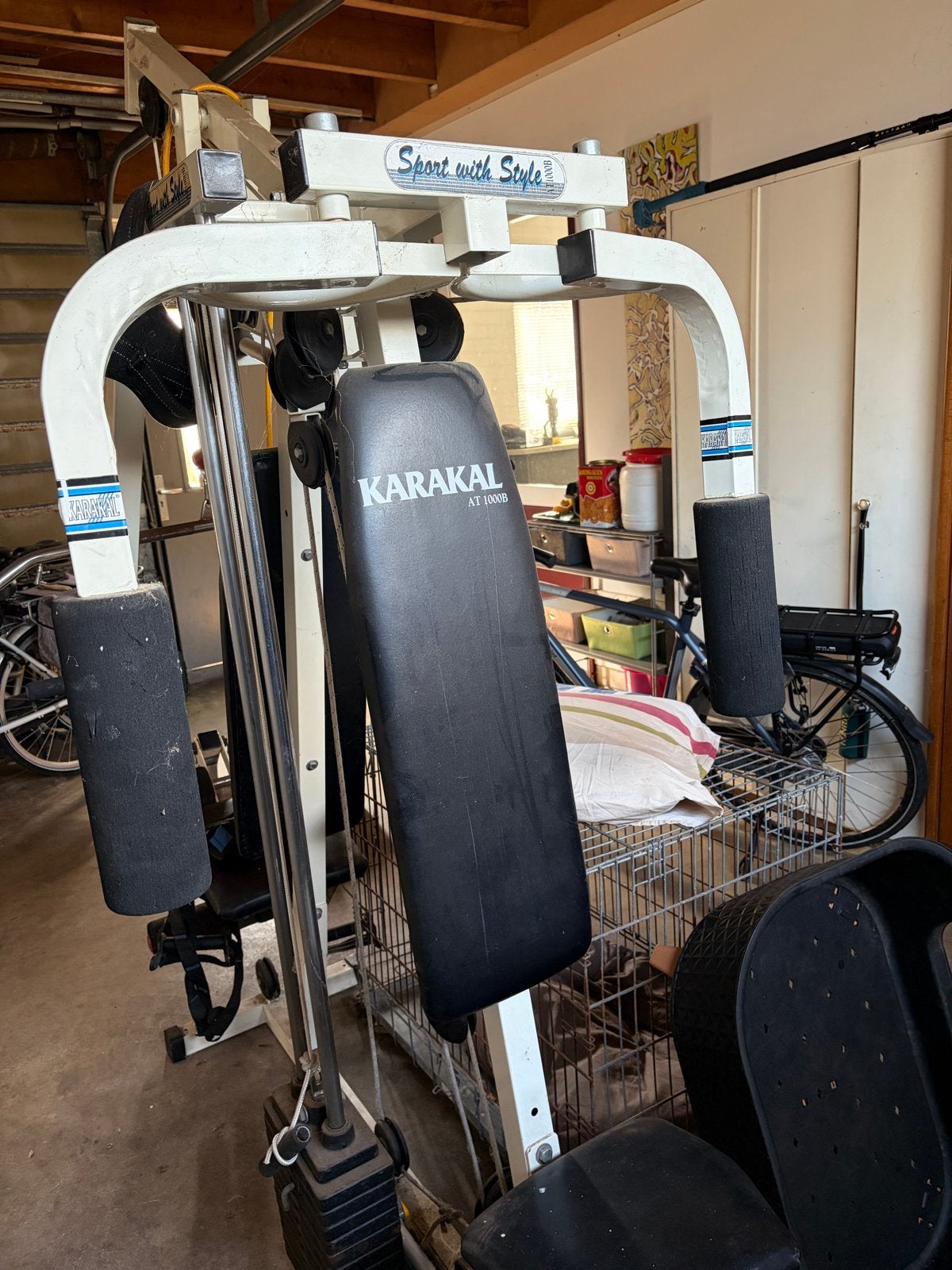 Karakal AT 1000B fitness apparaat - Ophalen Roelofarendsveen, Sport en Fitness, Ophalen, Gebruikt, Krachtstation, Armen