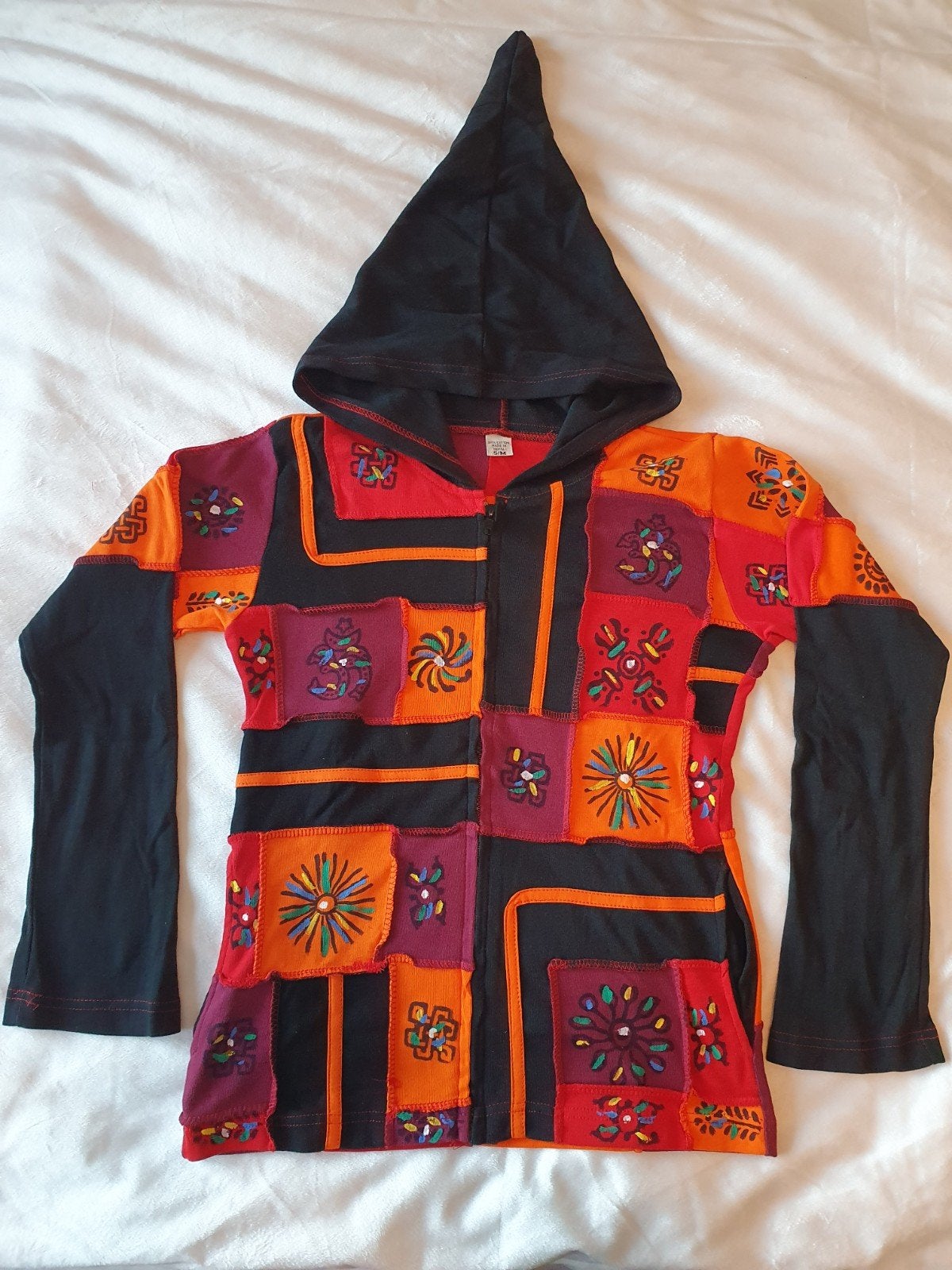 Prachtig hippie patchwork vest, Kleding | Dames, Ophalen of Verzenden, Nieuw, Maat 38/40 (M), Meerkleurig