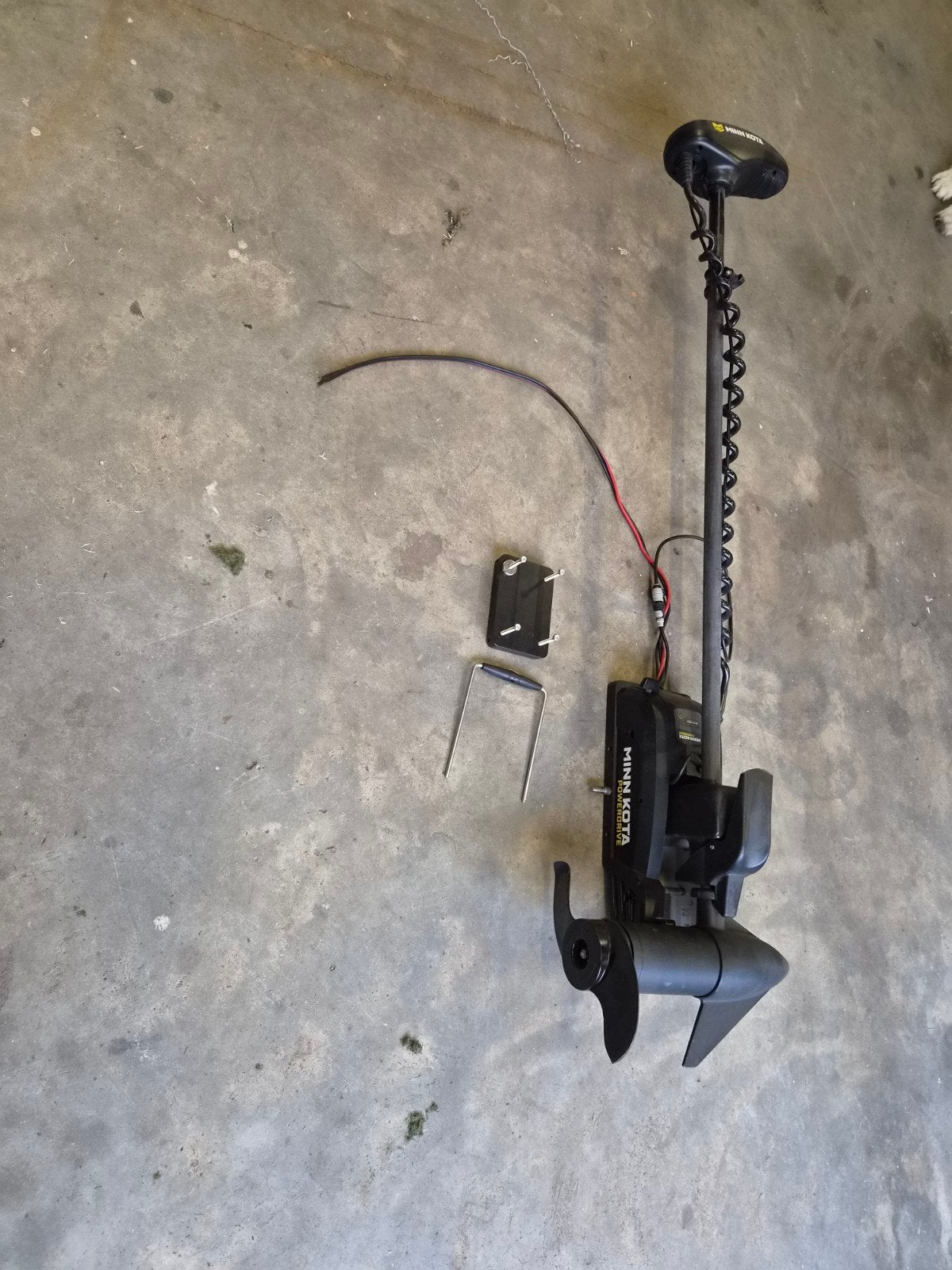 Minn Kota Powerdrive i-Pilot 55 Lbs Boegmotor, Ophalen, Gebruikt, Met afstandsbediening, Minder dan 5 pk