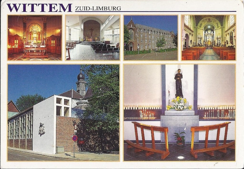 R24 Ongelopen ansichtkaart Wittem zuid Limburg, Ophalen of Verzenden, 1980 tot heden, Ongelopen, Limburg