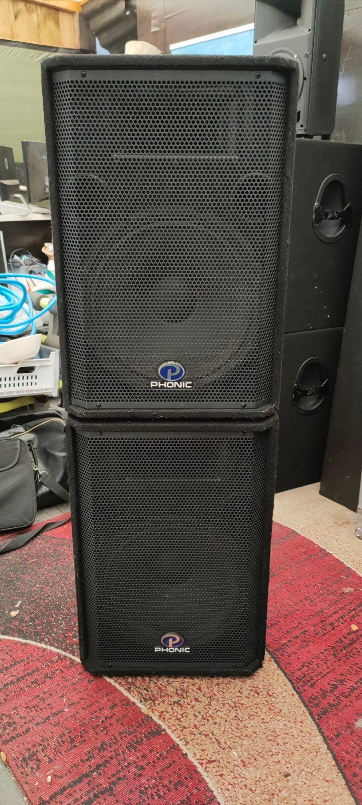Phonic Impression 15 Passieve PA Luidspreker - 15 inch, Gebruikt, Overige typen, Basreflex, Ophalen