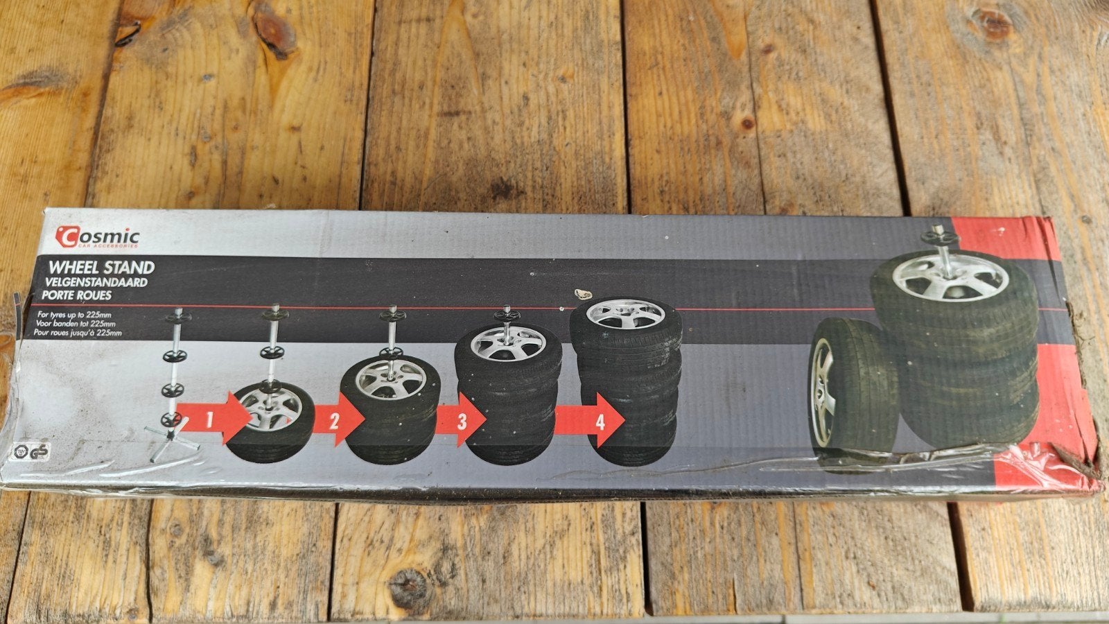 Cosmic Velgenstandaard / Wheel Stand voor banden tot 225mm, Ophalen of Verzenden, Nieuw