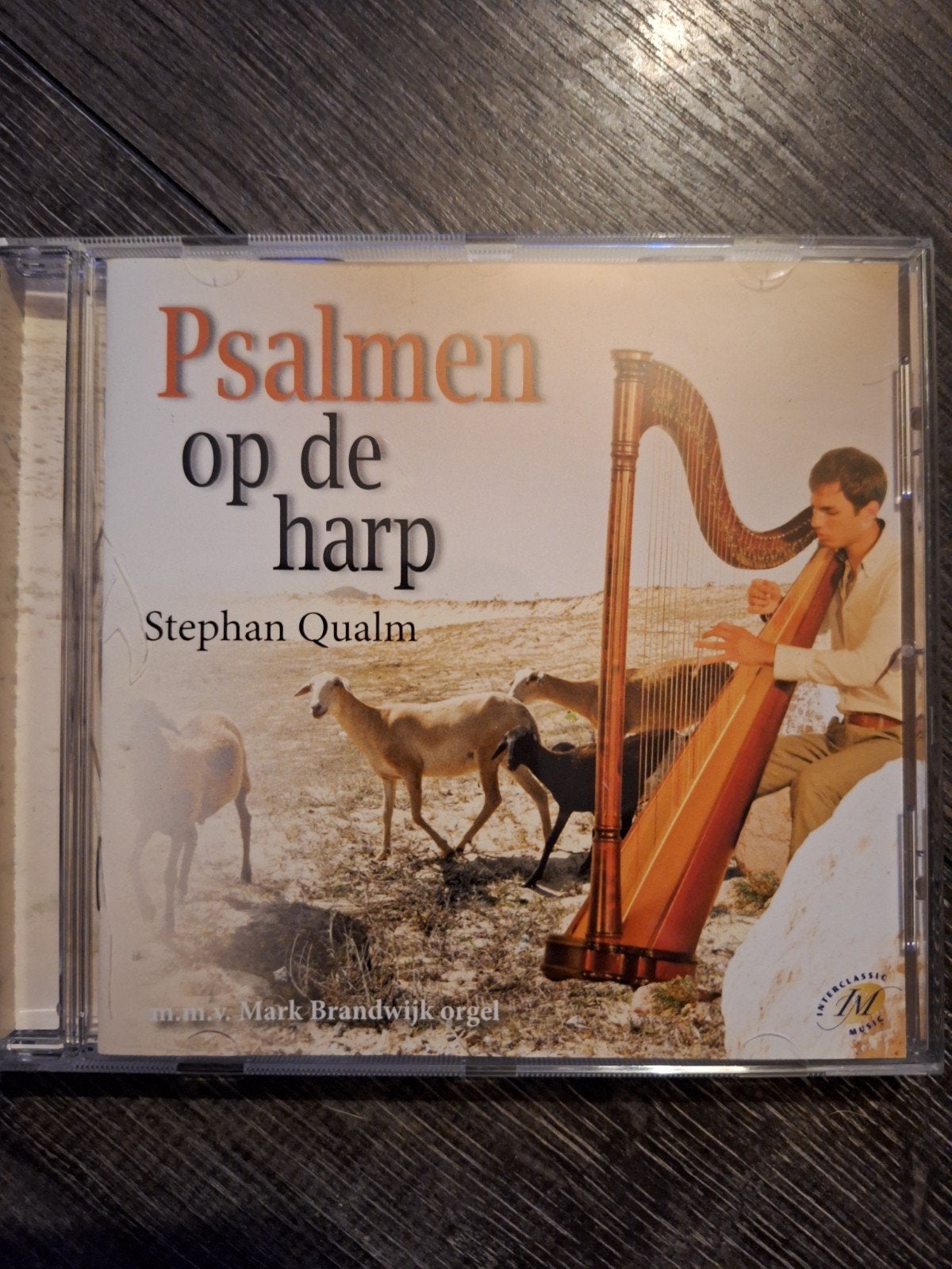 Psalmen op de harp - Stephan Qualm (CD), Geestelijke liederen, Ophalen of Verzenden, Zo goed als nieuw, Harp