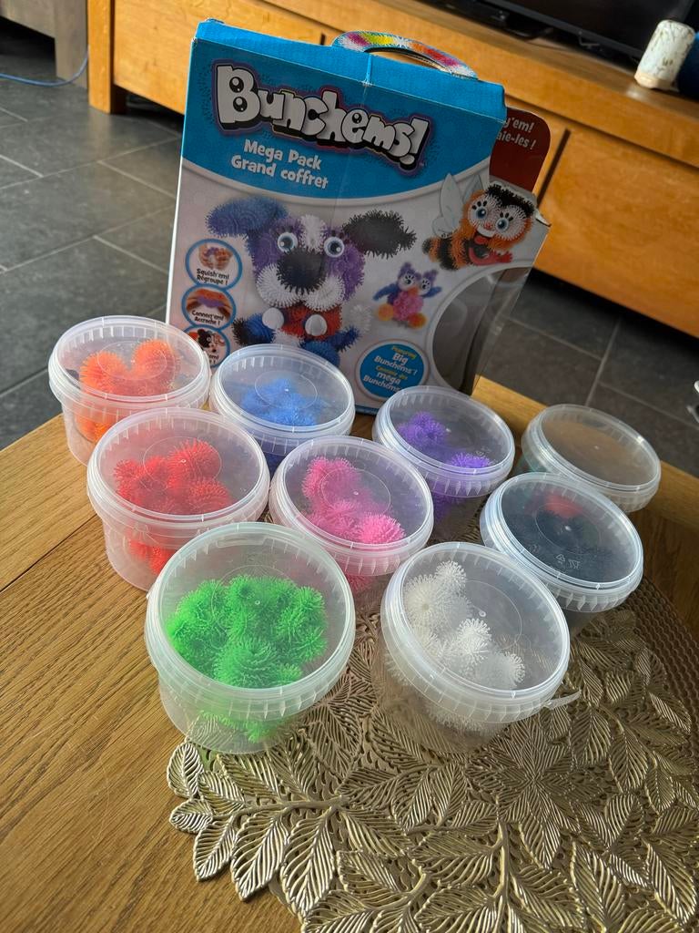 Bunchems Mega Pack Creatieve Speelset voor Kinderen, Ophalen of Verzenden, Zo goed als nieuw, Overige typen