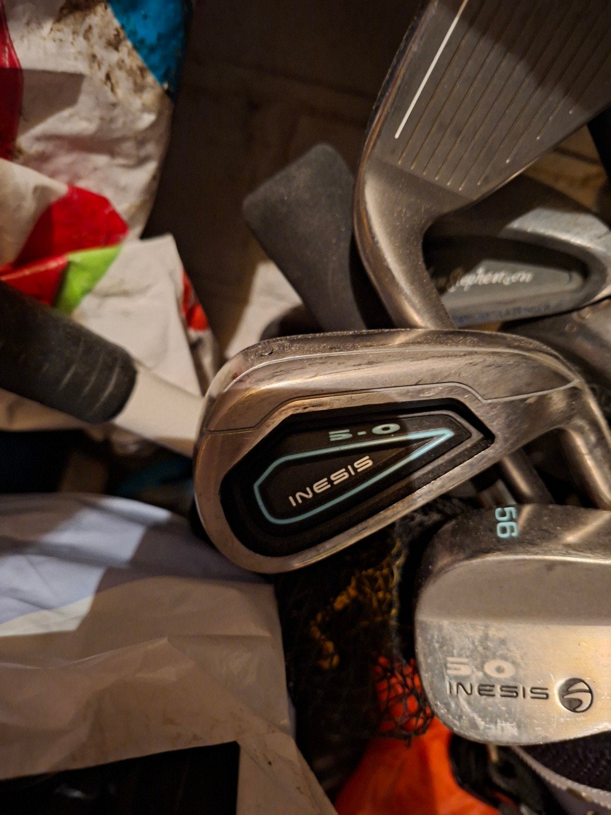 Complete golfset met tas en paraplu, Sport en Fitness, Ophalen, Zo goed als nieuw, Club