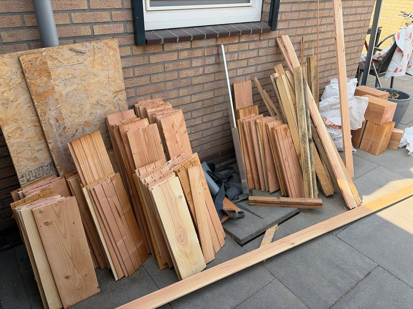 Gratis Douglas hout ophalen, Ophalen, Gebruikt, 25 tot 50 mm, 200 tot 250 cm