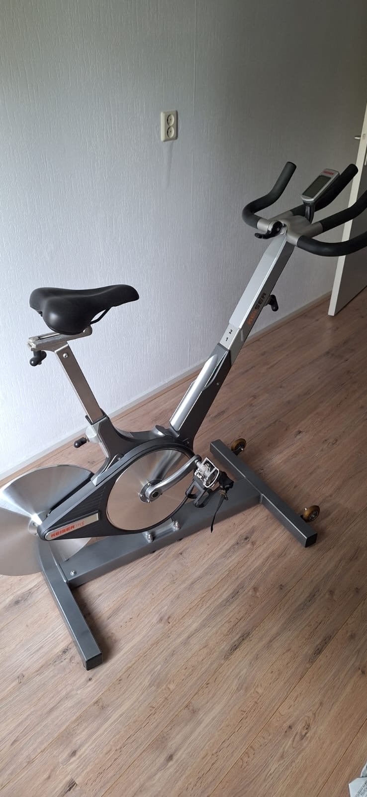 Keiser M3i Indoor Cycle - Spinningfiets, Ophalen, Spinningfiets, Zo goed als nieuw, Metaal
