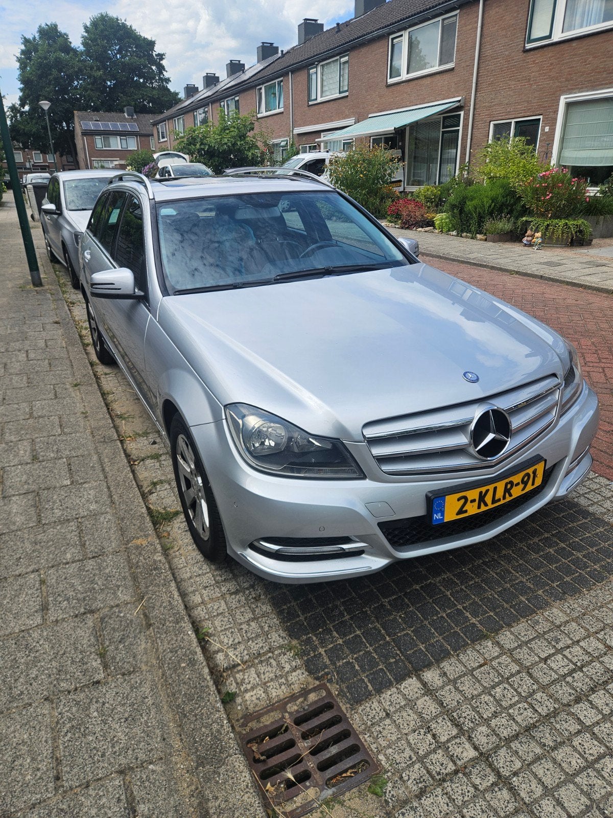 Mercedes-Benz C-Klasse 1.6 C180 Kompr. Estate AUT 2012 Grijs, Auto's, Automaat, Achterwielaandrijving, 1800 kg, 1445 kg