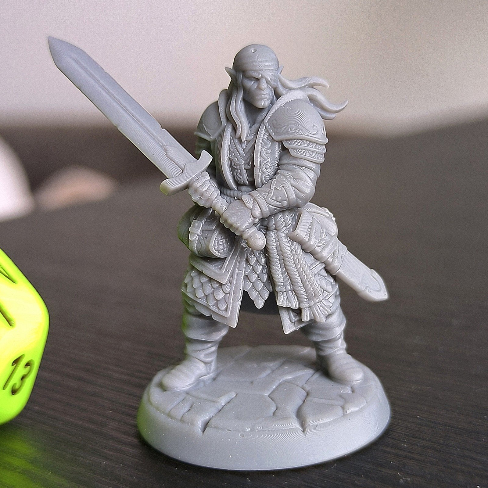 Elf Vistan Miniature D&D HQ dungeon's and dragons, Ophalen of Verzenden, Overige soorten