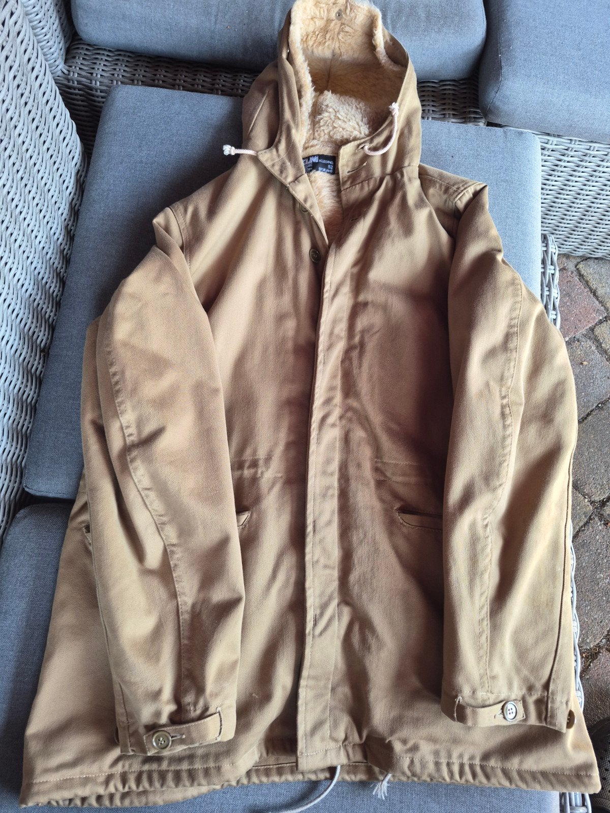 Vintage KLM-Parka mt 52, Nieuw, Kleding | Heren, Jassen | Winter, Maat 52/54 (L), Overige kleuren, Klm, Nieuw