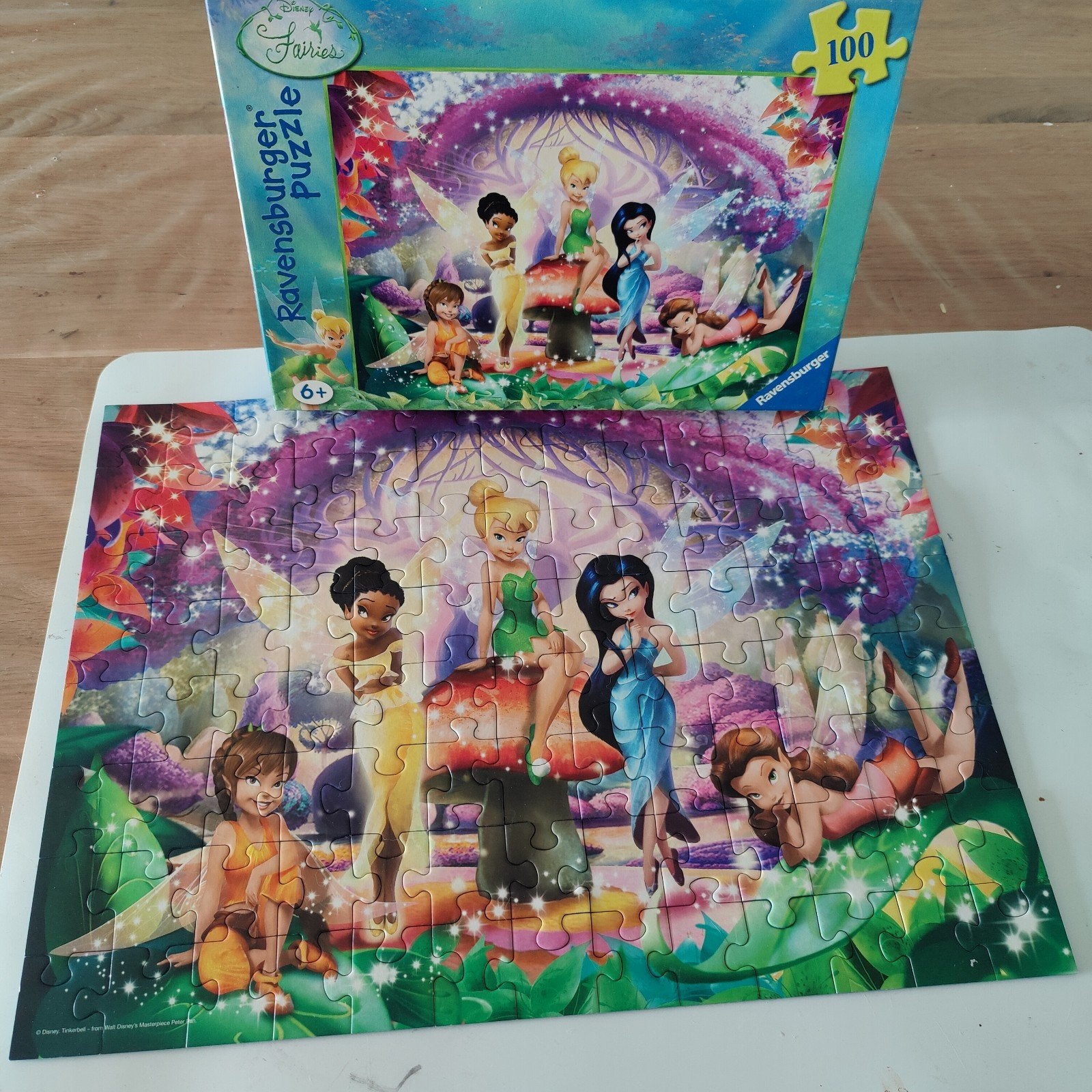 Puzzels elfjes, Ophalen of Verzenden, Meer dan 50 stukjes, Zo goed als nieuw, 6 jaar of ouder