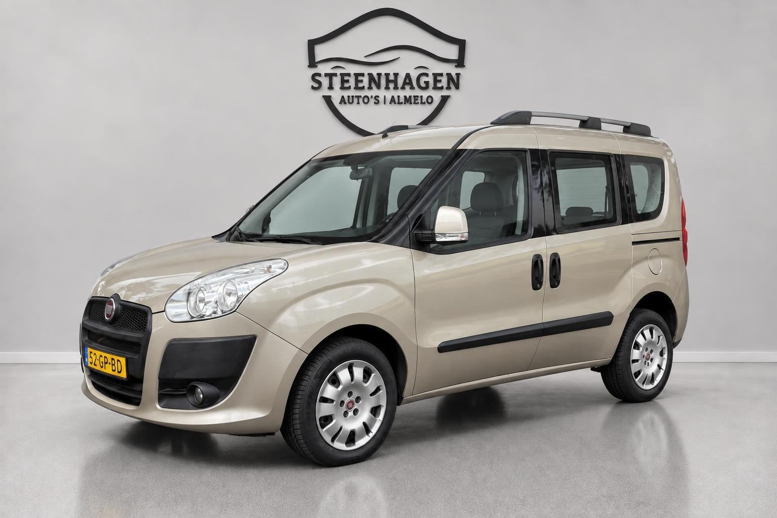 Fiat Doblò 1.4 Active, Auto's, Voorwielaandrijving, Stof, Gebruikt, Bedrijf