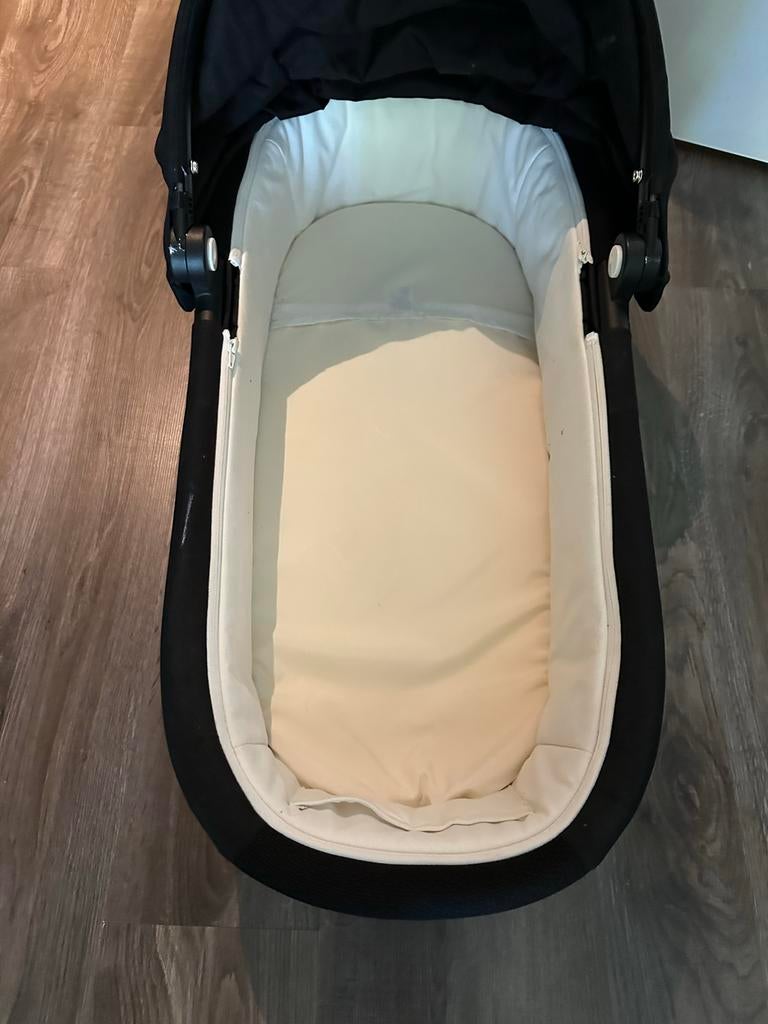 Cybex Priam Lux Wandelwagenbak - Zwart, Ophalen of Verzenden, Gebruikt